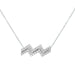 Aquarius Diamond Zodiac Necklace - Armans Fine Jewellery