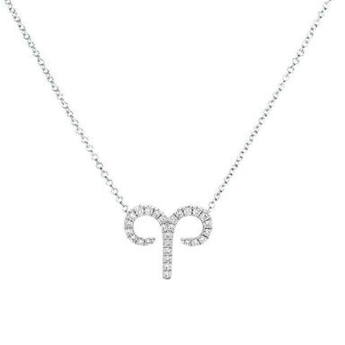 Aries Diamond Zodiac Necklace - Armans Fine Jewellery