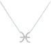 Pisces Diamond Zodiac Necklace - Armans Fine Jewellery