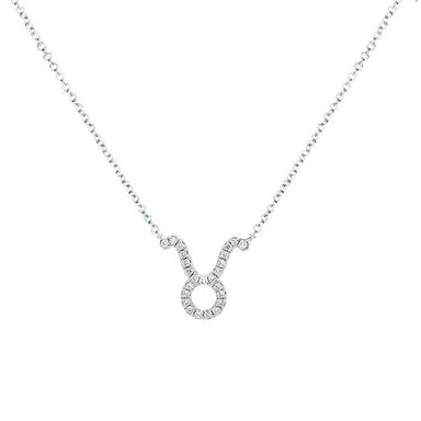 Taurus Diamond Zodiac Necklace - Armans Fine Jewellery