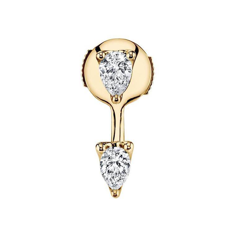 Droplet Ear Jacket - Armans Fine Jewellery