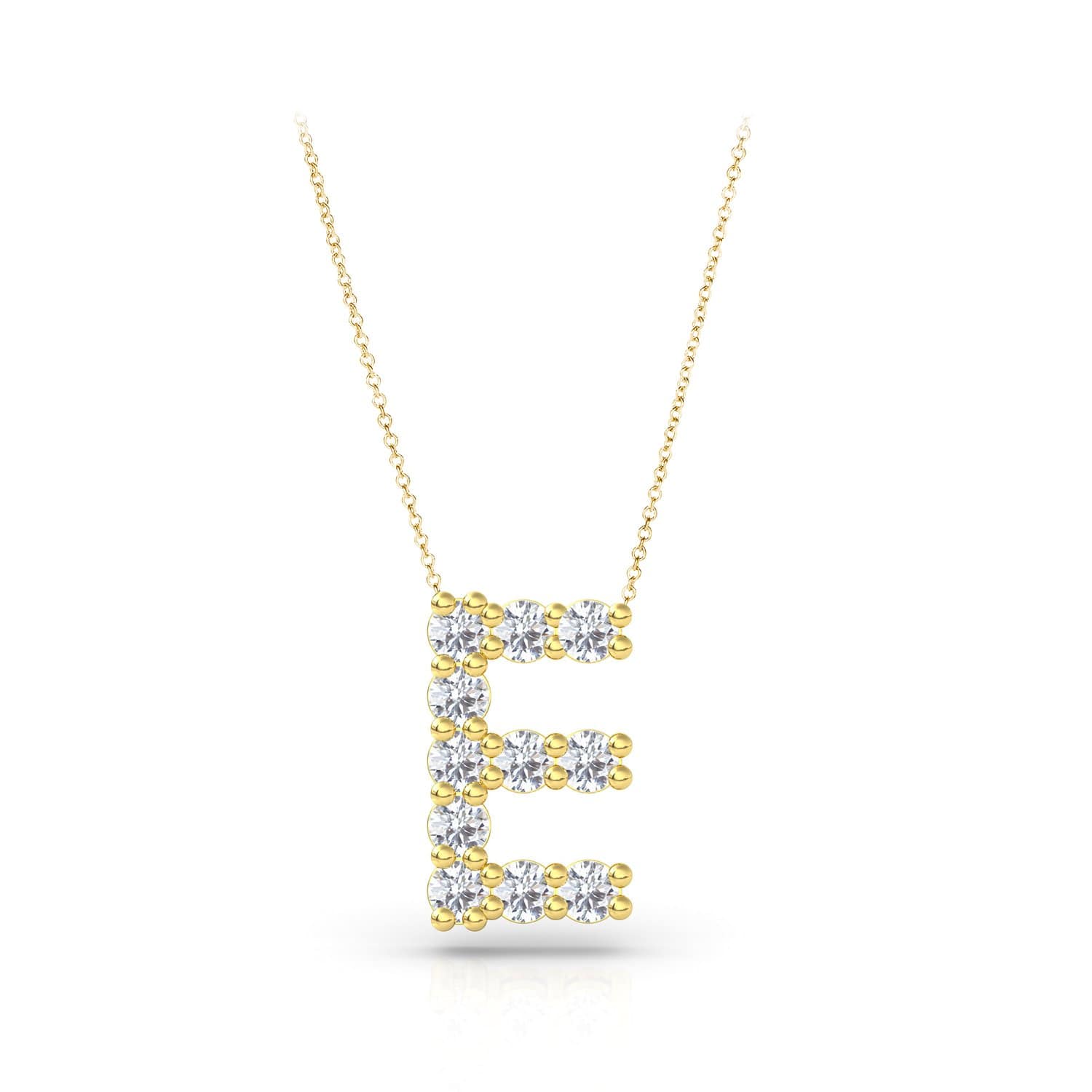 Diamond Initial Pendant - Armans Fine Jewellery