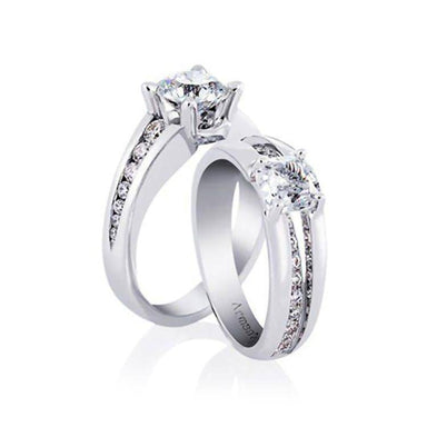 Cushion Eclipse Engagement Ring - Armans Fine Jewellery