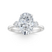 Elaina Three Stone Engagement Ring - Armans Fine Jewellery