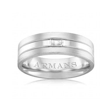 Elijah Wedding Band - Armans Fine Jewellery