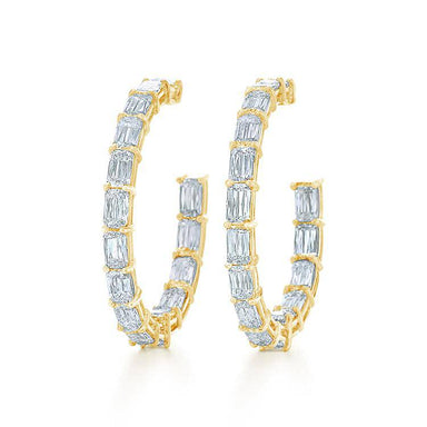 Ella Baguette Earrings - Armans Fine Jewellery