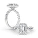 Elly Emerald Engagement Ring - Armans Fine Jewellery