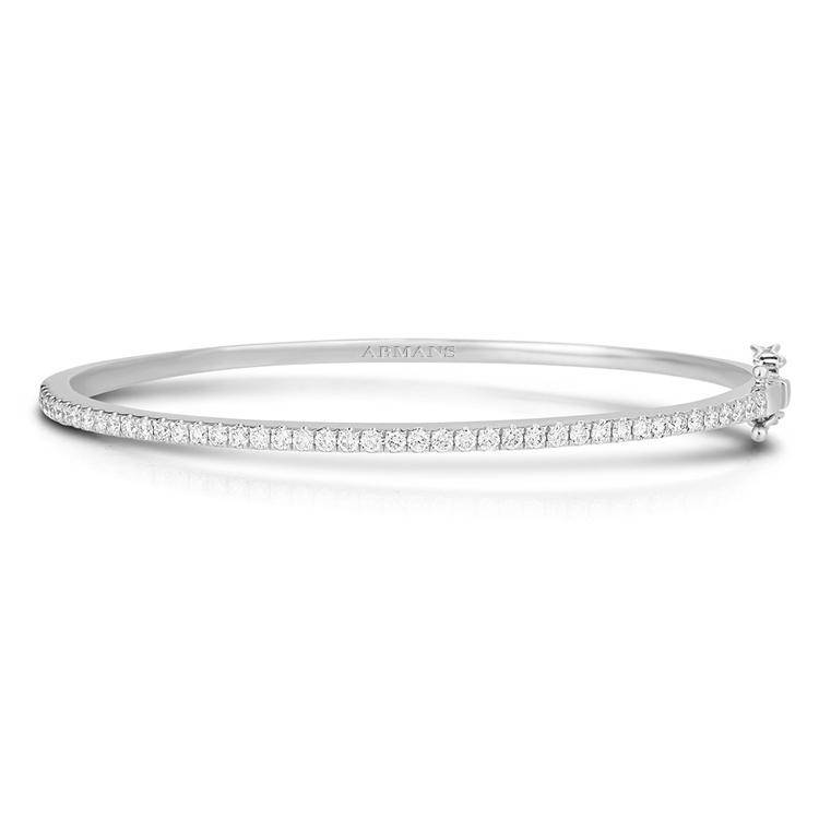 Elsa Diamond Bangle - Armans Fine Jewellery