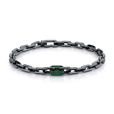 Emerald Chain Link Bracelet - Armans Fine Jewellery