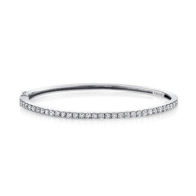 Emilia Half Diamond Bangle - Armans Fine Jewellery