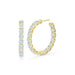Evie Diamond Hoops - Armans Fine Jewellery