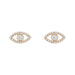 Evil Eye Diamond Studs - Armans Fine Jewellery