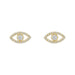 Evil Eye Diamond Studs - Armans Fine Jewellery