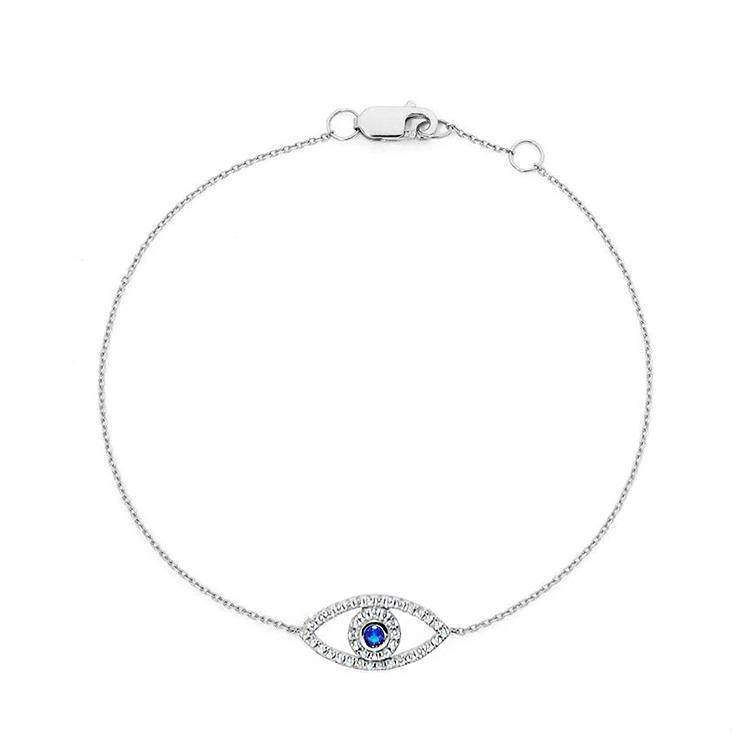 Evil Eye Anklet - Armans Fine Jewellery