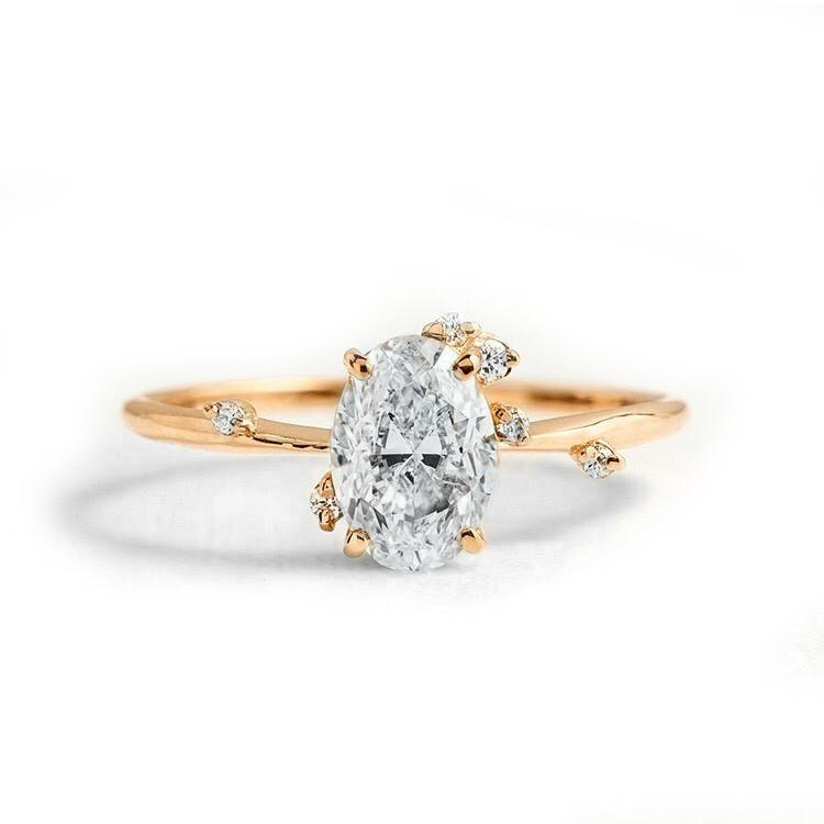 Flowers Rings Firefly Fire Fly Diamond Engagement Ring | Armans Fine Jewellery