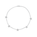 Five Diamond Stars Necklace - Armans Fine Jewellery