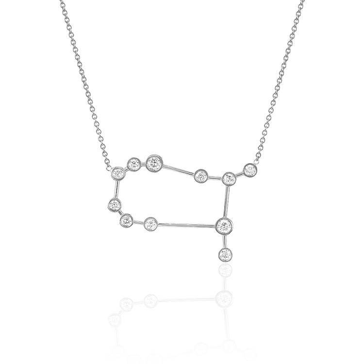 Gemini Diamond Constellation Necklace - Armans Fine Jewellery