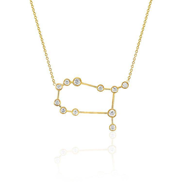 Gemini Diamond Constellation Necklace - Armans Fine Jewellery