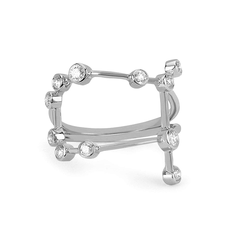 Gemini Diamond Constellation Ring - Armans Fine Jewellery