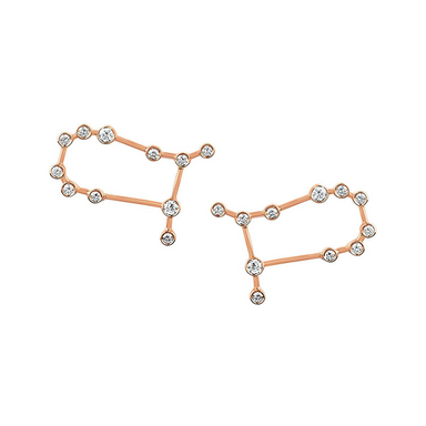 Gemini Diamond Constellation Studs - Armans Fine Jewellery