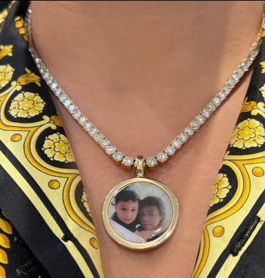 Gold Photo Pendant - Armans Fine Jewellery
