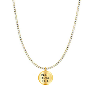 Gold Photo Pendant - Armans Fine Jewellery