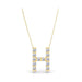 Diamond Initial Pendant - Armans Fine Jewellery