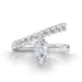 Halley's Comet Engagement Ring - Armans Fine Jewellery