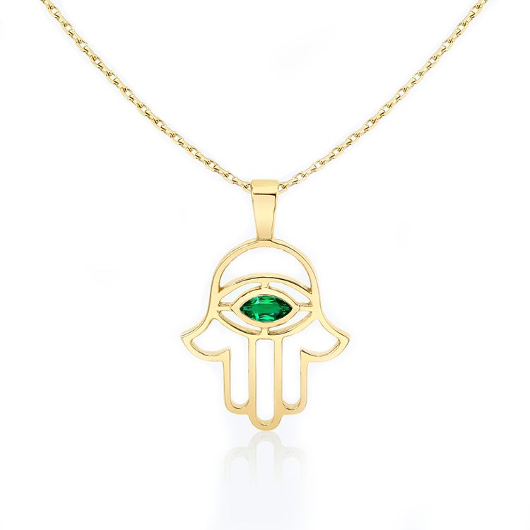 Hamsa Hand Necklace Armans Fine Jewellery Sydney