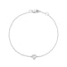 Heart Bezel Set Diamond Bracelet - Armans Fine Jewellery