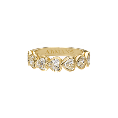 Heart Diamond Band - Armans Fine Jewellery