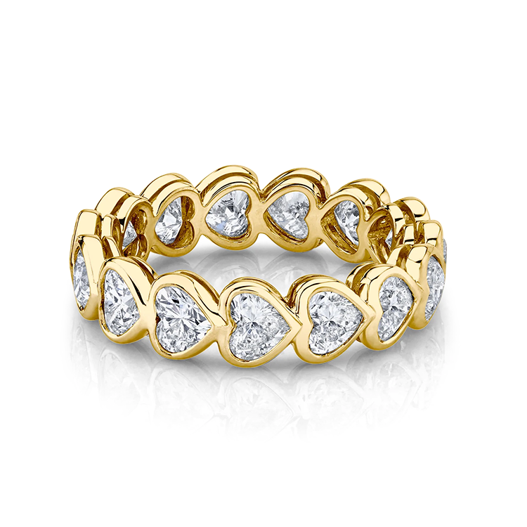 Heart Diamond Band - Armans Fine Jewellery