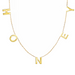 Petite Multi Initial Necklace - Armans Fine Jewellery