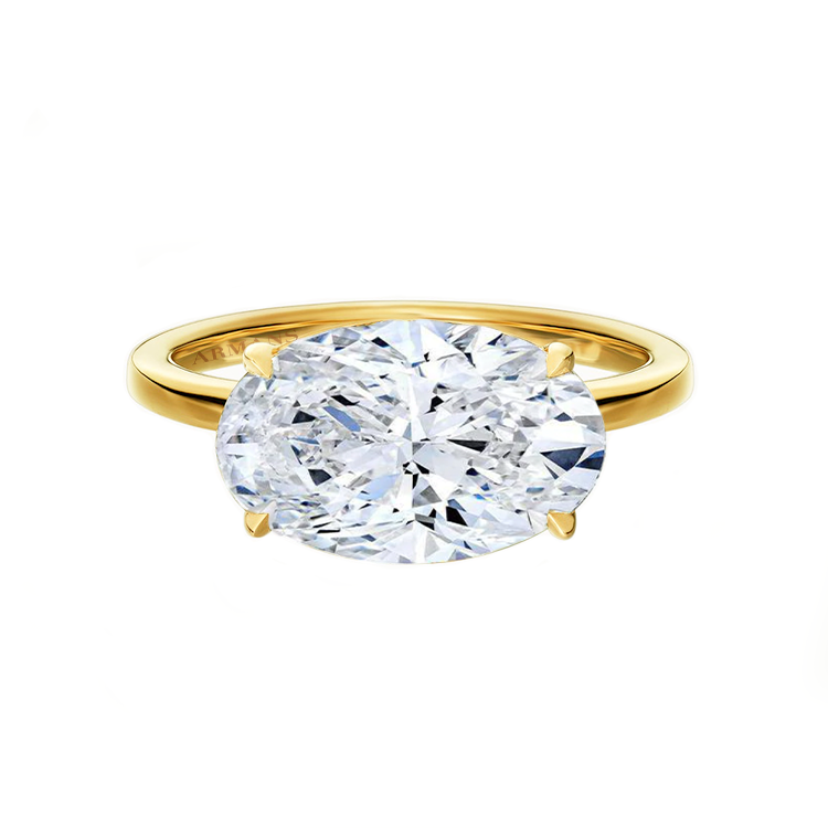 Pear White Opal Side Stone Engagement Ring Rose Gold – Nobel Yates