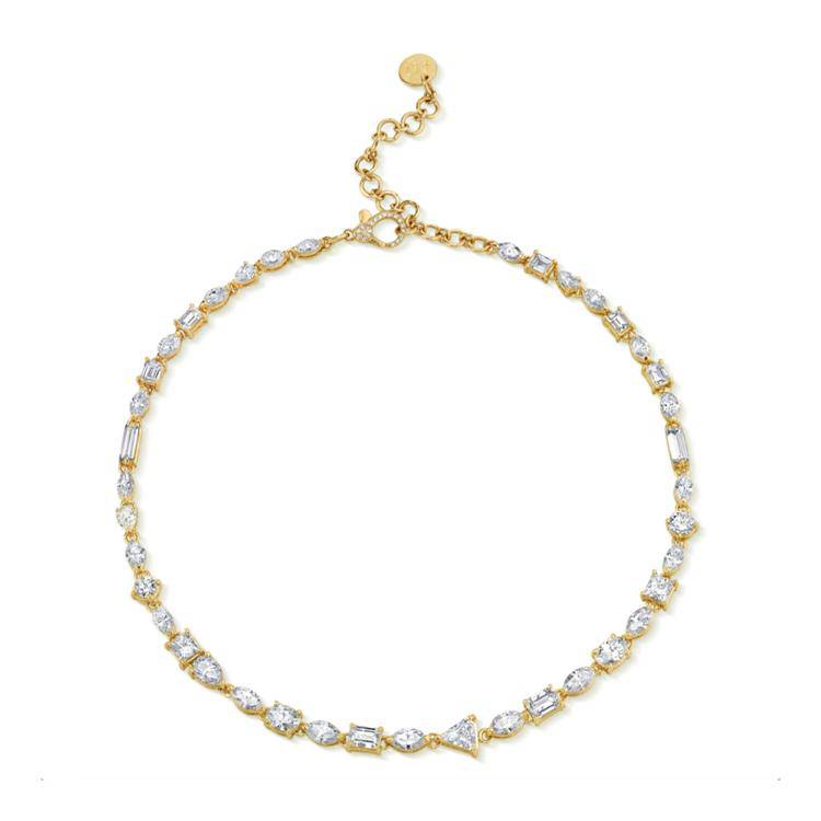 4.50cts Diamond 18K Invisible Set Tennis Choker Necklace – Wish Fine Jewelry