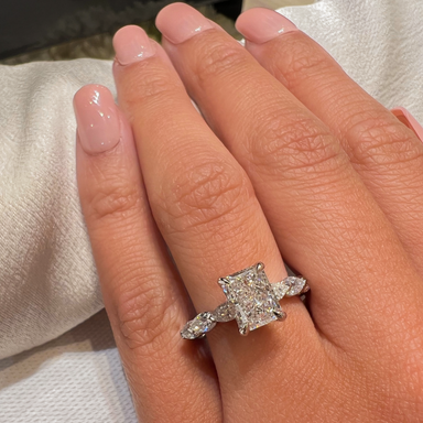 Radiant Cut Diamond Engagement Rings – Mark Broumand