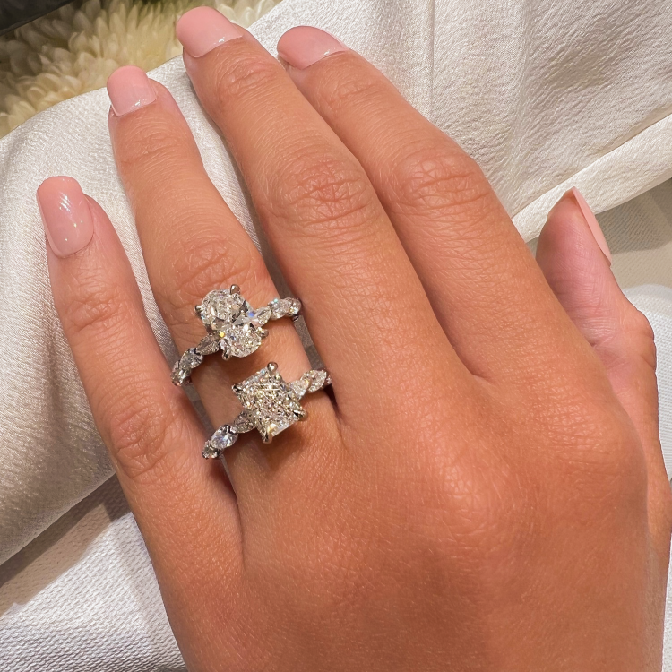 Shimmy Radiant Engagement Ring - Armans Fine Jewellery