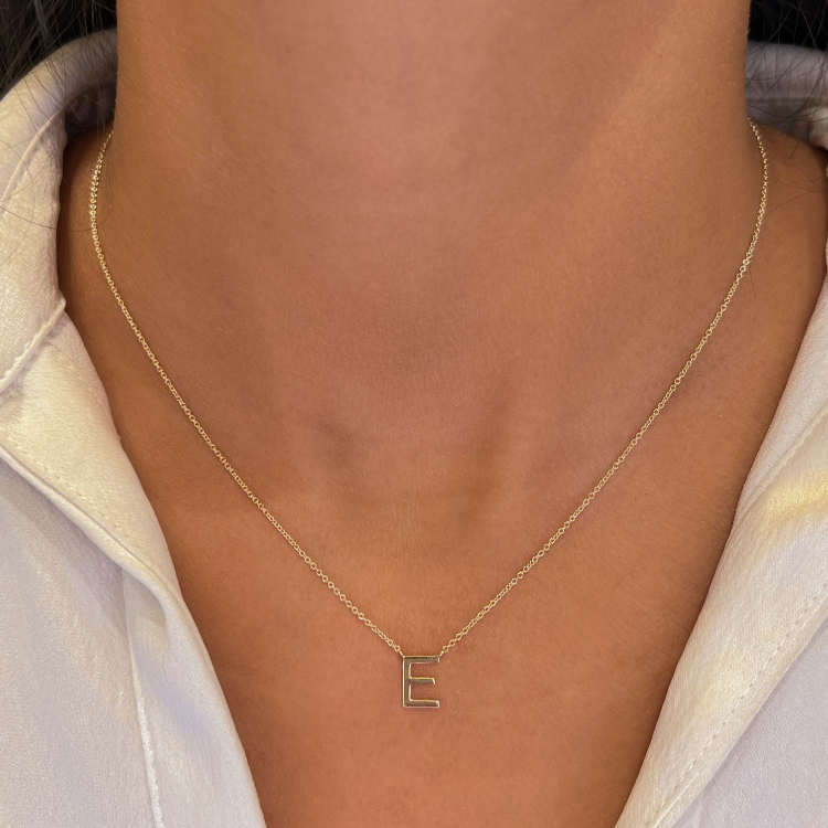Petite Initial Necklace - Armans Fine Jewellery