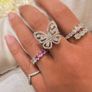 Diamond V Ring - Armans Fine Jewellery