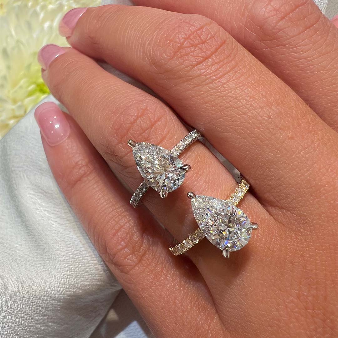 Pear Allegra Engagement Ring - Armans Fine Jewellery