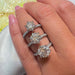 Snowball Engagement Ring - Armans Fine Jewellery