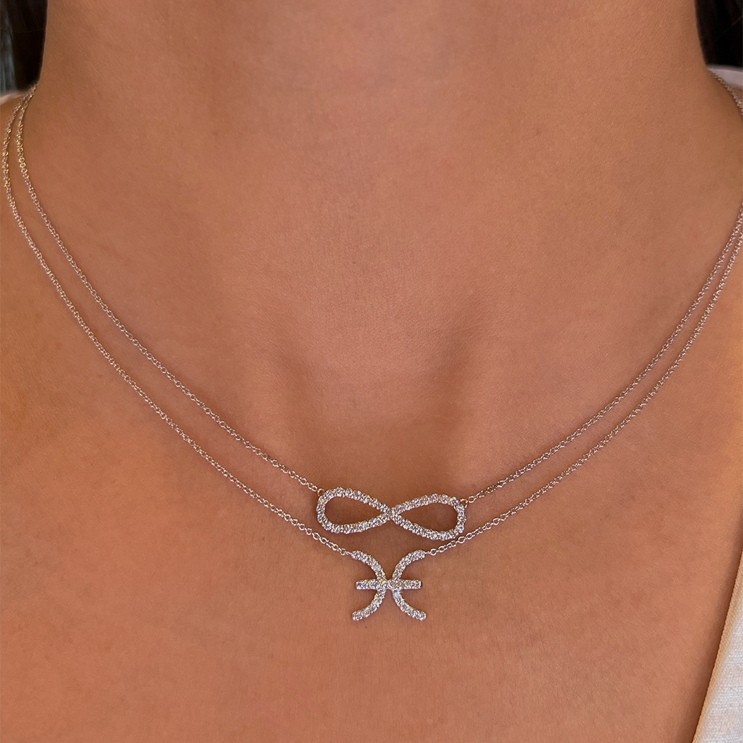Infinity Diamond Necklace - Armans Fine Jewellery