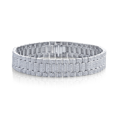 Iced Out Diamond Jubilee Bracelet - Armans Fine Jewellery