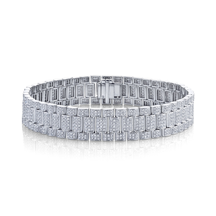 Iced Out Diamond Jubilee Bracelet Armans Fine Jewellery