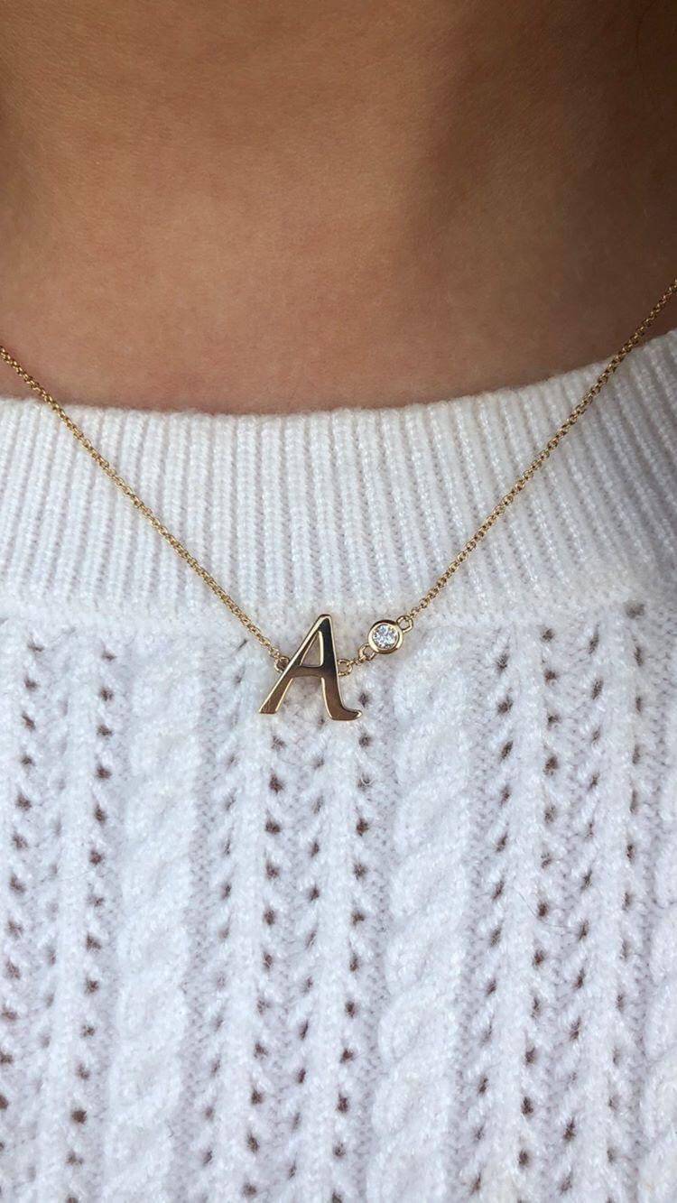 Initial Pendant - Armans Fine Jewellery