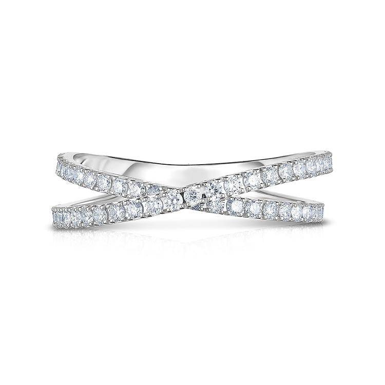 Intertwined Diamond Band - Armans Fine Jewellery