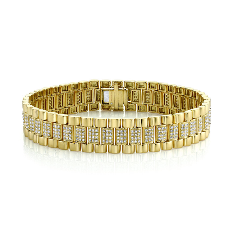 Jubilee Diamond Link Bracelet - Armans Fine Jewellery