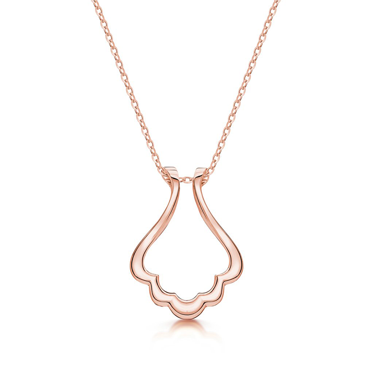 Keepsake Scallop Ring Holder Necklace Armans Fine Jewellery Sydney