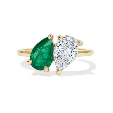 Kendra Two Stone Engagement Ring - Armans Fine Jewellery