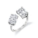 Kendra Two Stone Engagement Ring - Armans Fine Jewellery